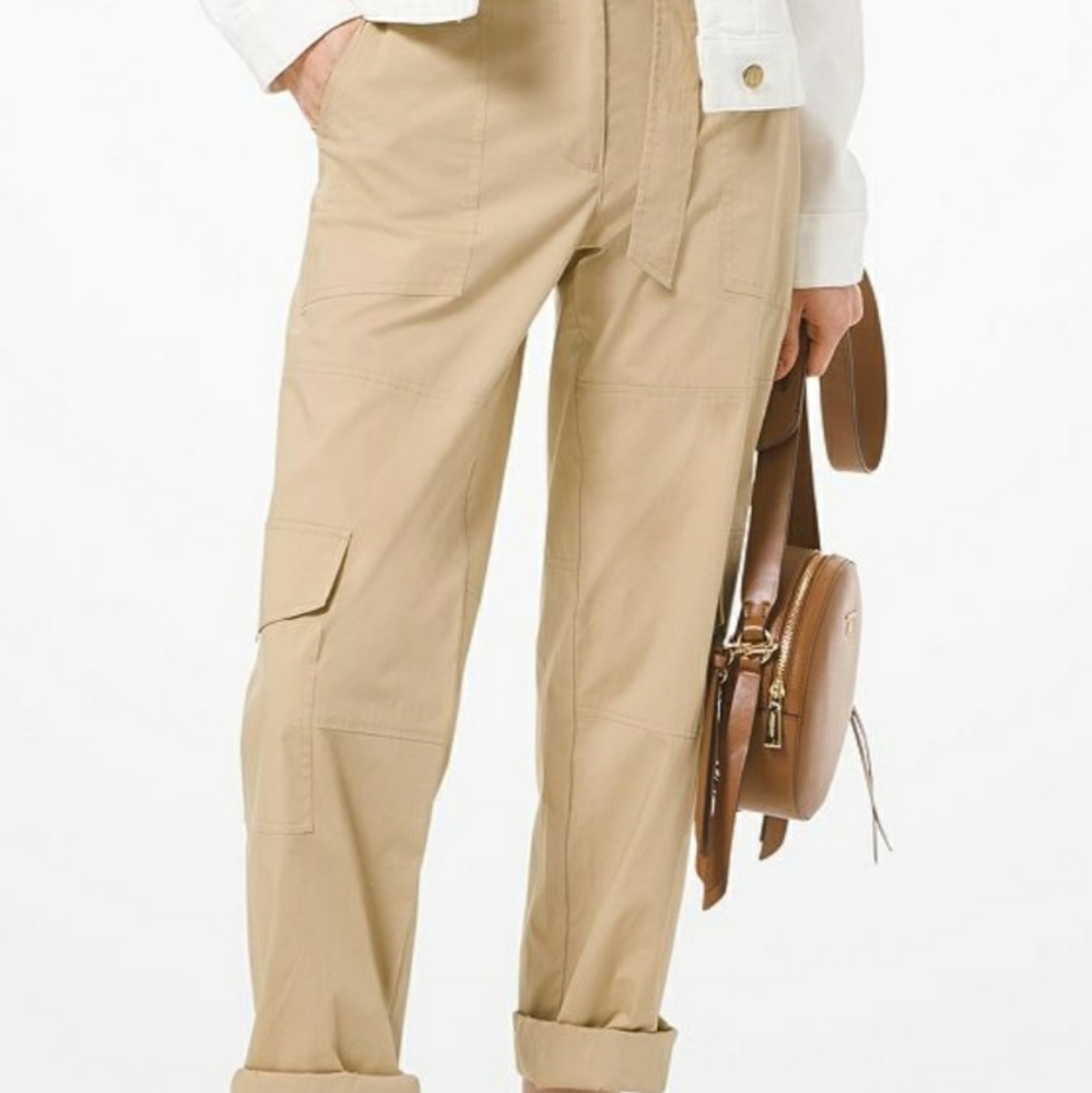 New Michael kors Cuffed cargo pants